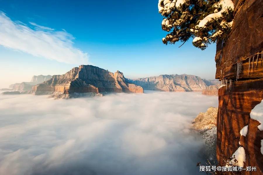 当春天遇上雪，一起来观赏新乡南太行旅游景区别样的美！(免票活动最后四天）