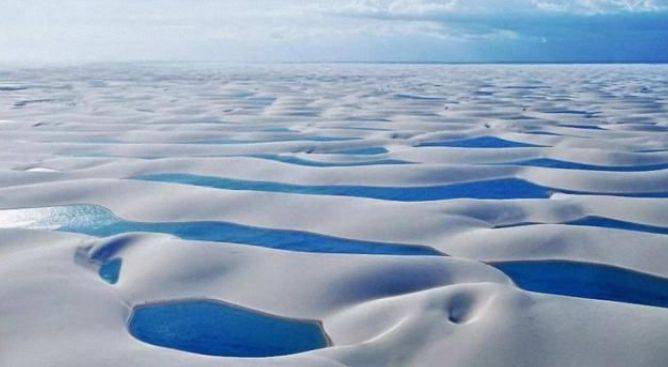 ​全球“最有趣”的沙漠，水比沙子还多，遍地湖泊