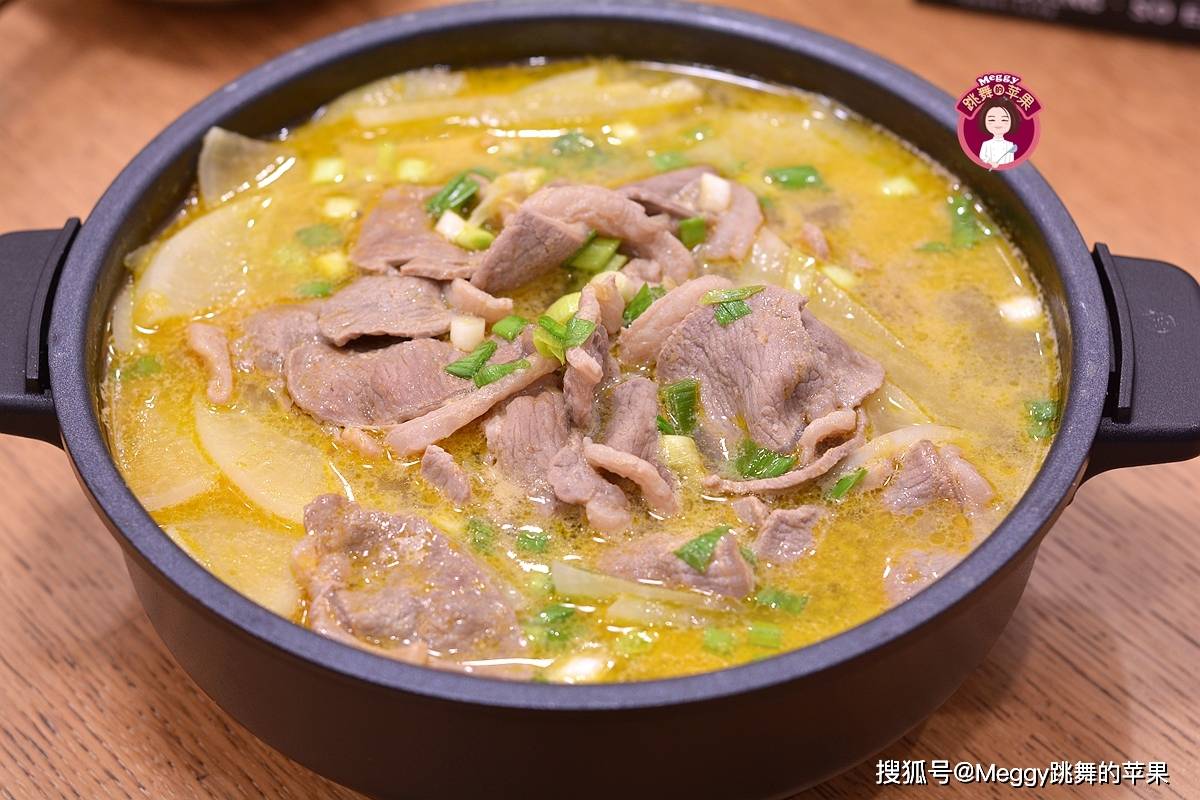 春天最爱的萝卜羊肉,15分钟出锅倍儿香,一周至少吃3顿_金汤