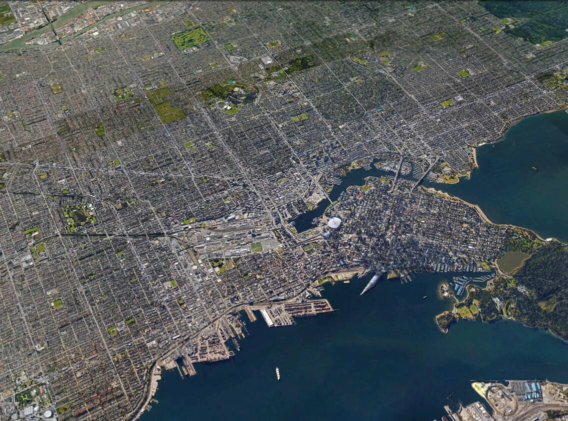温哥华城建，繁华大气，三分品质七分规划，值得国内城市学习