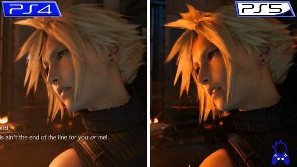 差距|《FF7：重制版》PS5与PS4版对比 光照改进，加载更快