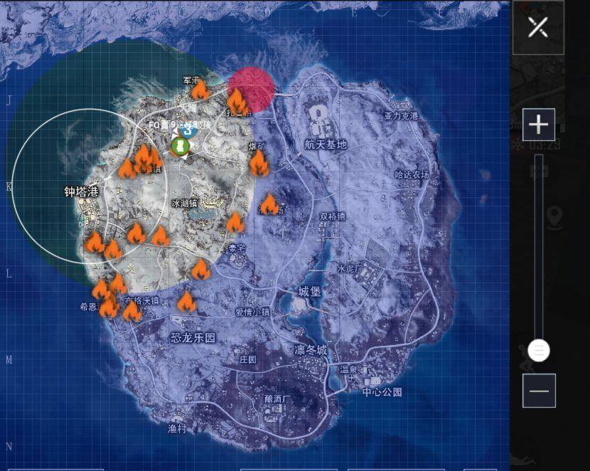 原创"吃鸡"极寒模式回归,玩家却表示头疼不已,小地图上全是提示