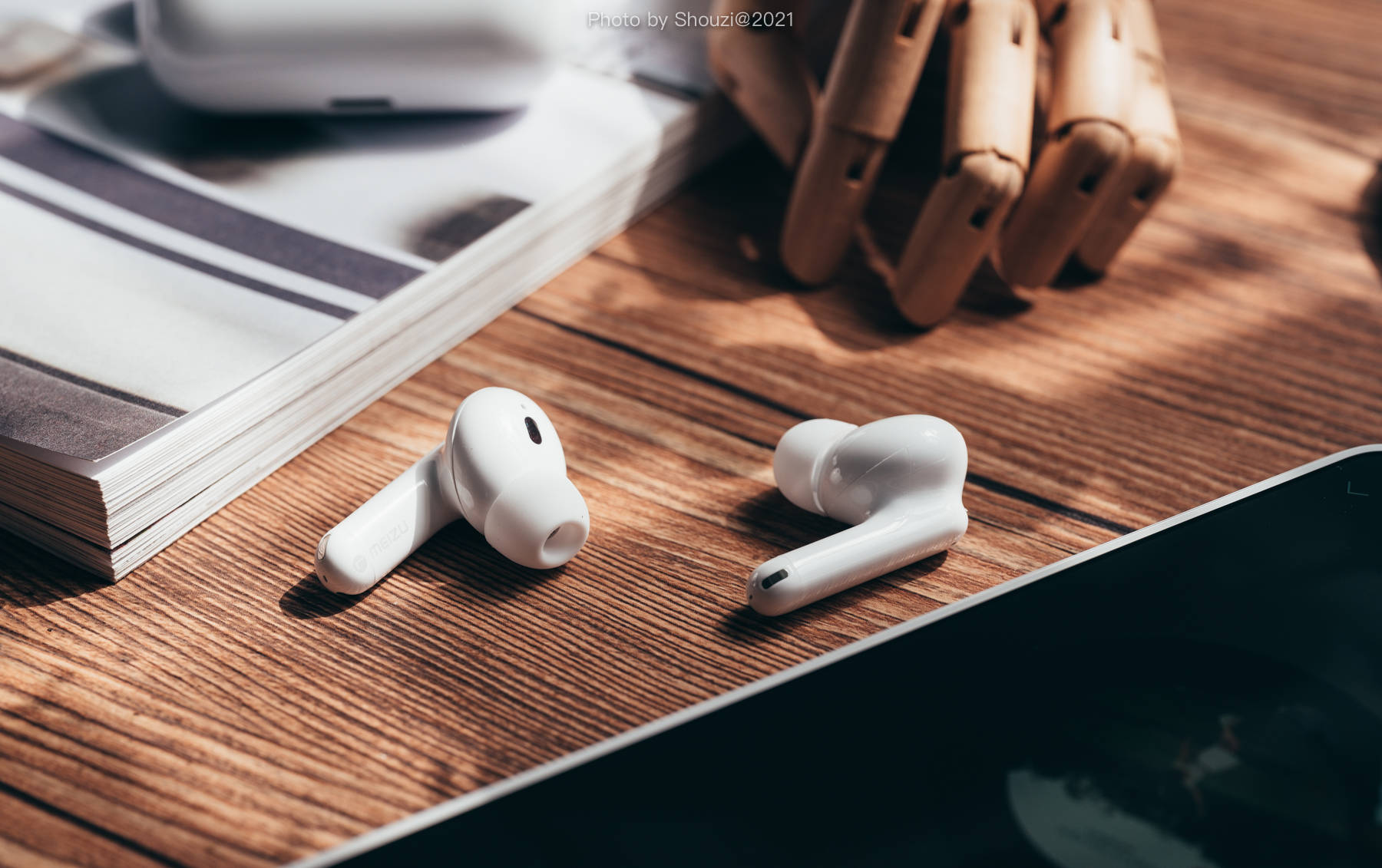 魅族poppro无线耳机简洁实用安静舒适