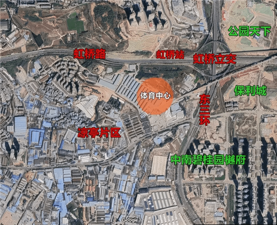 昆明这个片区3079亩用地将征迁,179万方建筑物2年内拆完_凉亭