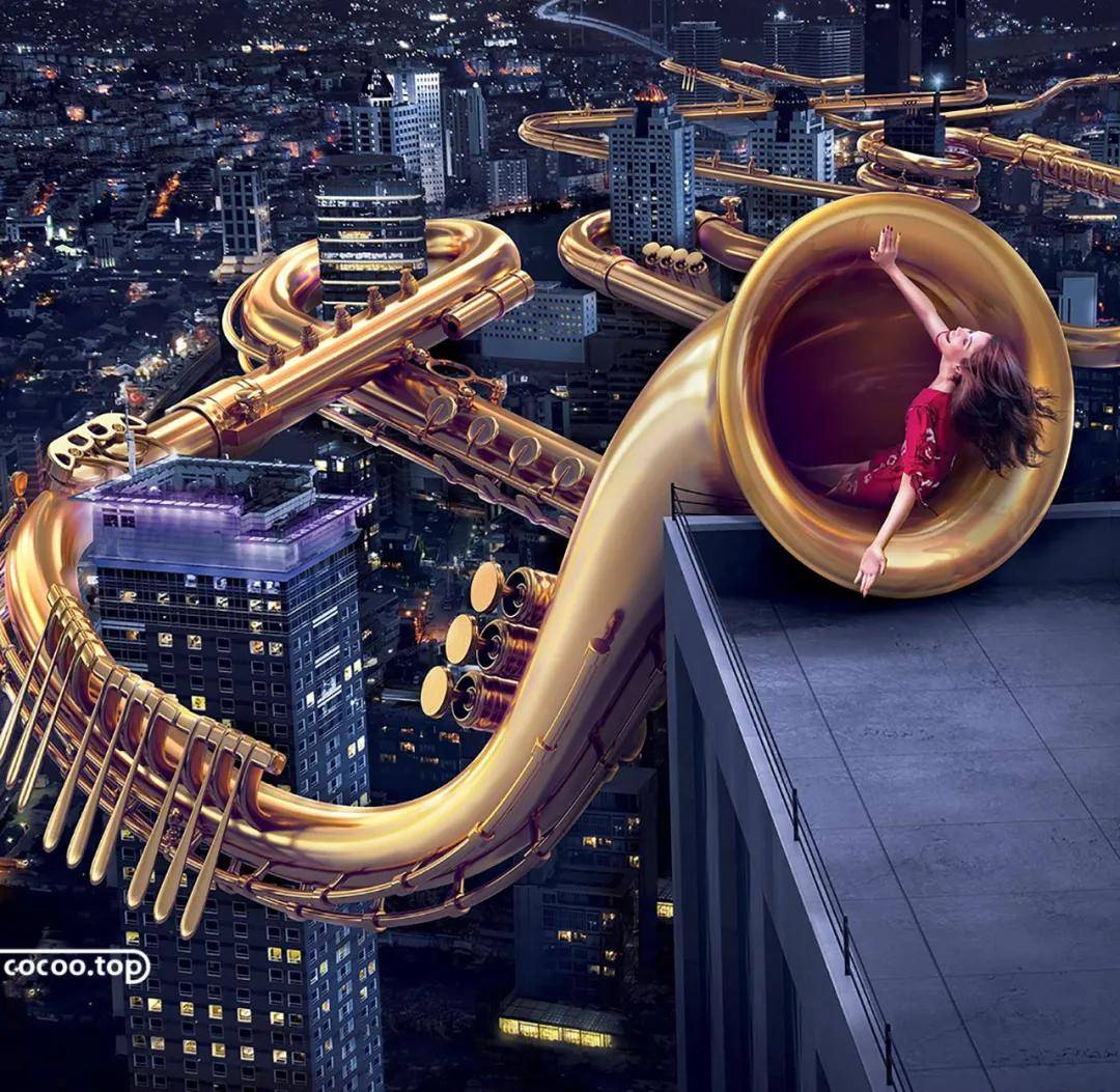 最具美感的构图方式曲线构图