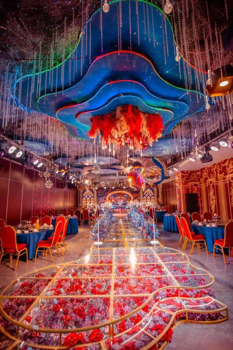 婚礼堂发布5大宴会厅3600平米西北地区一站式婚宴酒店