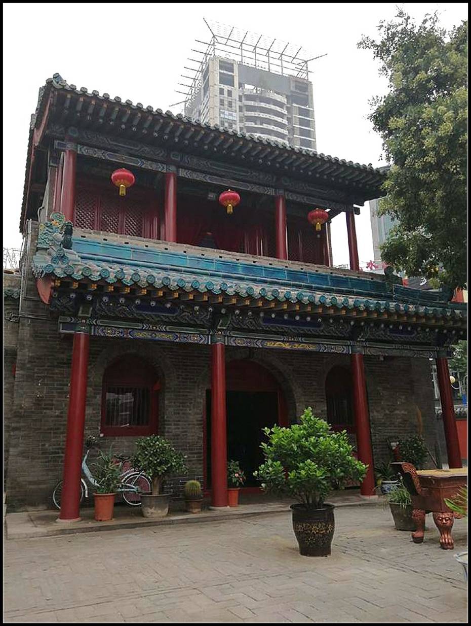 玉树临风唱经楼,曲巷通幽大关庙——太原唱经楼,大关帝庙一瞥之唱经楼