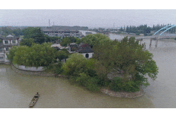 春意盎然的江南水城——运河边的扬州