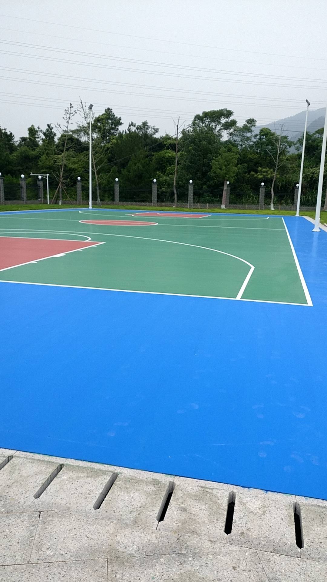 球场材料 上海硅pu球场维护注意事项