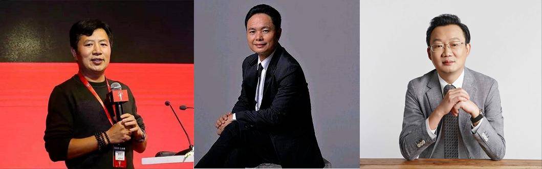 从左至右:金志江,陈明永,沈炜在步步高发展到顶峰时期,段永平40岁