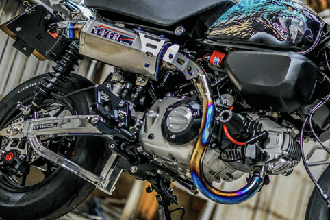 摩托车排气怎么改 回压 直通你搞清楚了吗 尾段