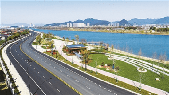 富春湾新城 5公里江滨绿道刷新“城市封面”