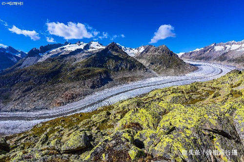 瑞士“冰川奇景”，蜿蜒如龙，气势恢宏，美景胜似“人间仙境”
