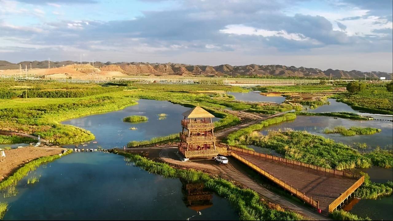 甘肃国家湿地公园区划及分布