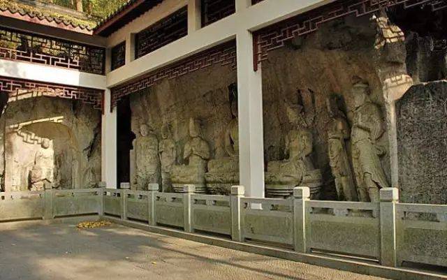 烟霞洞造像（西湖南山造像）这个小众石窟景点属全国重点文物保护