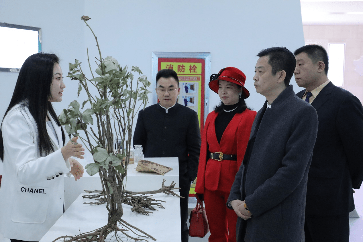 北京国粮特品科技有限公司领导到菏泽市龙池牡丹实业有限公司考察交流