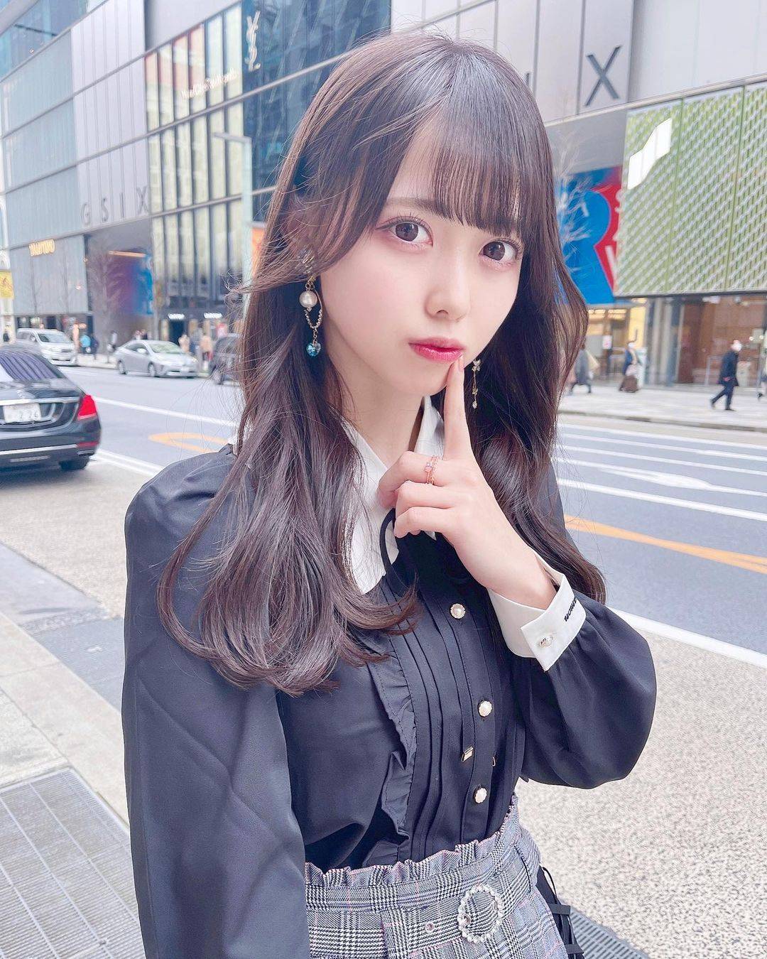 怎么这么可爱高中生偶像松本ももな迷蒙双眼深邃卧蚕甜到让人快蛀牙