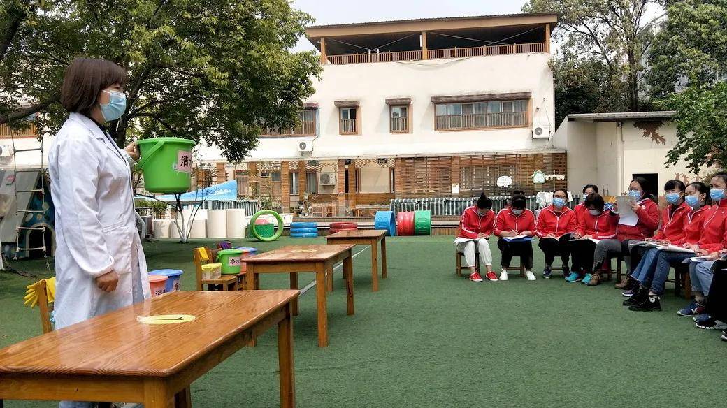 四川天府新区华阳幼儿园:强化"消毒"技能 呵护孩子健康
