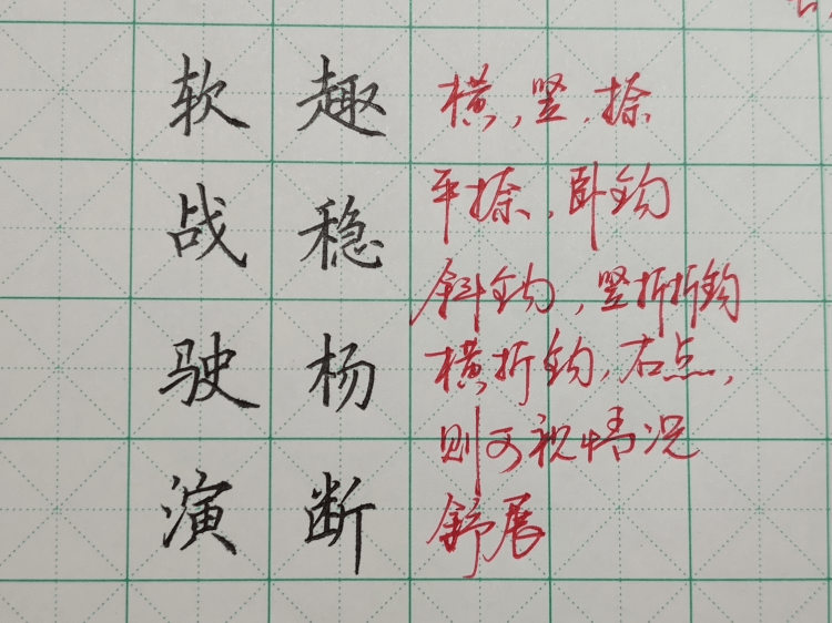 搭的笔顺怎么写_q笔顺笔画顺序怎么写(3)