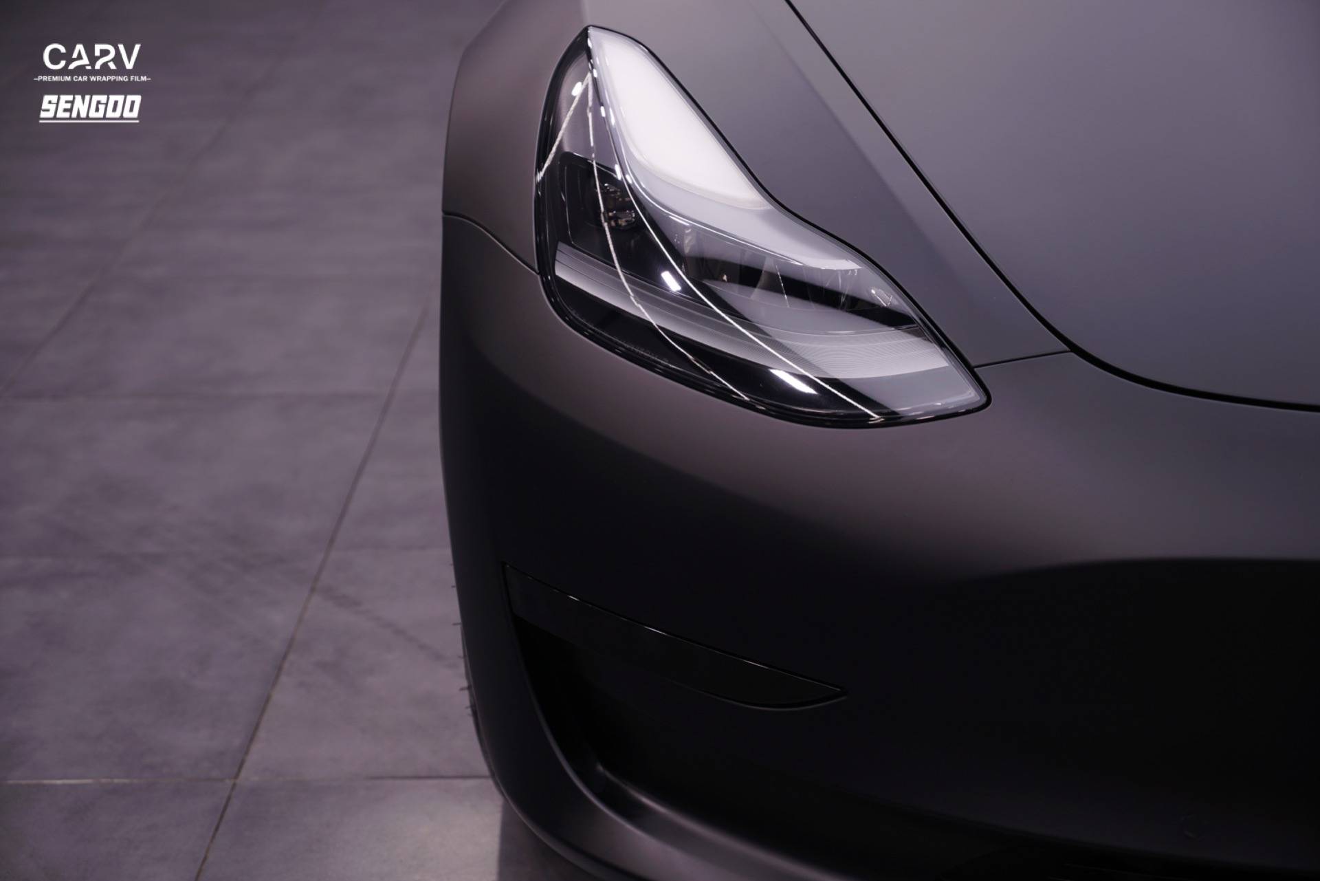 消光黑1104 特斯拉model3