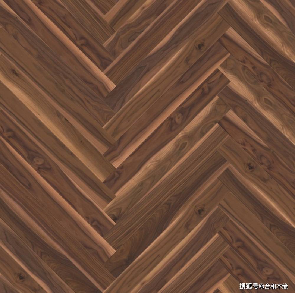 不喜欢千篇一律的横拼木地板可以考虑流行的人字拼