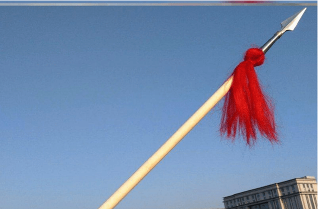 原创红缨枪刺入敌人身体红缨立刻起效果不得不感叹古人的智慧
