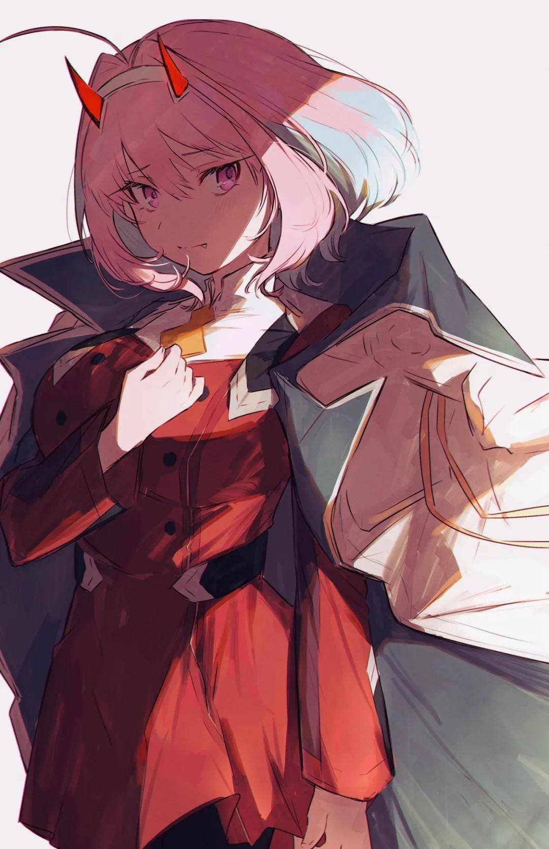 画师ハマちゃむ笔下的粉毛少女你喜欢吗