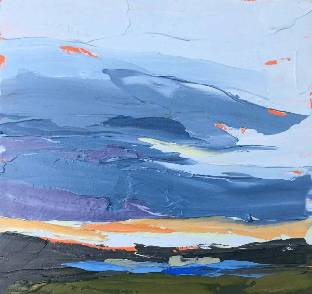 色彩风景# 色彩搭配#美术生#绘画参考