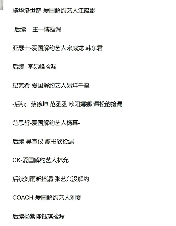 品牌辱华多位明星解约,牵涉其中的杨幂热巴还在观望