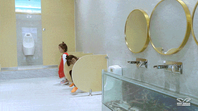 幼儿园卫生间怎么设计?用蹲厕还是马桶?看完就懂了