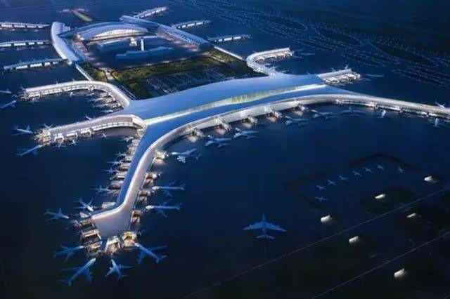 广州再现“巨作”，距离肇庆主城区22公里，耗费巨资打造新机场