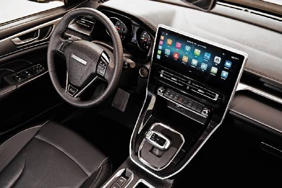 当然除了表面的颜值担当以外,哈弗m6 plus内饰也没让我失望.