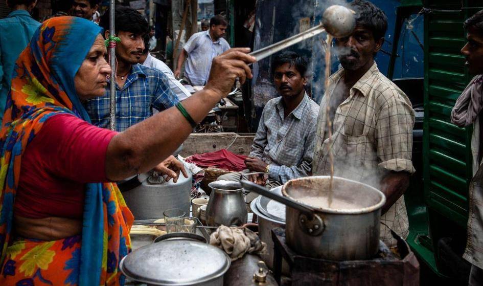 看一看印度流行的街头小吃，你敢挑战哪一种？