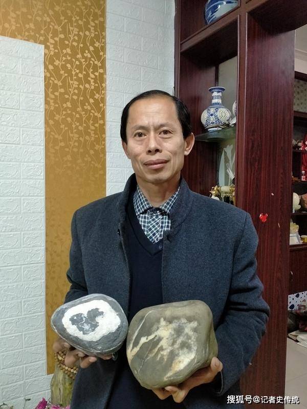 红色藏家王清君要向华为捐献华为梦中国龙天然奇石