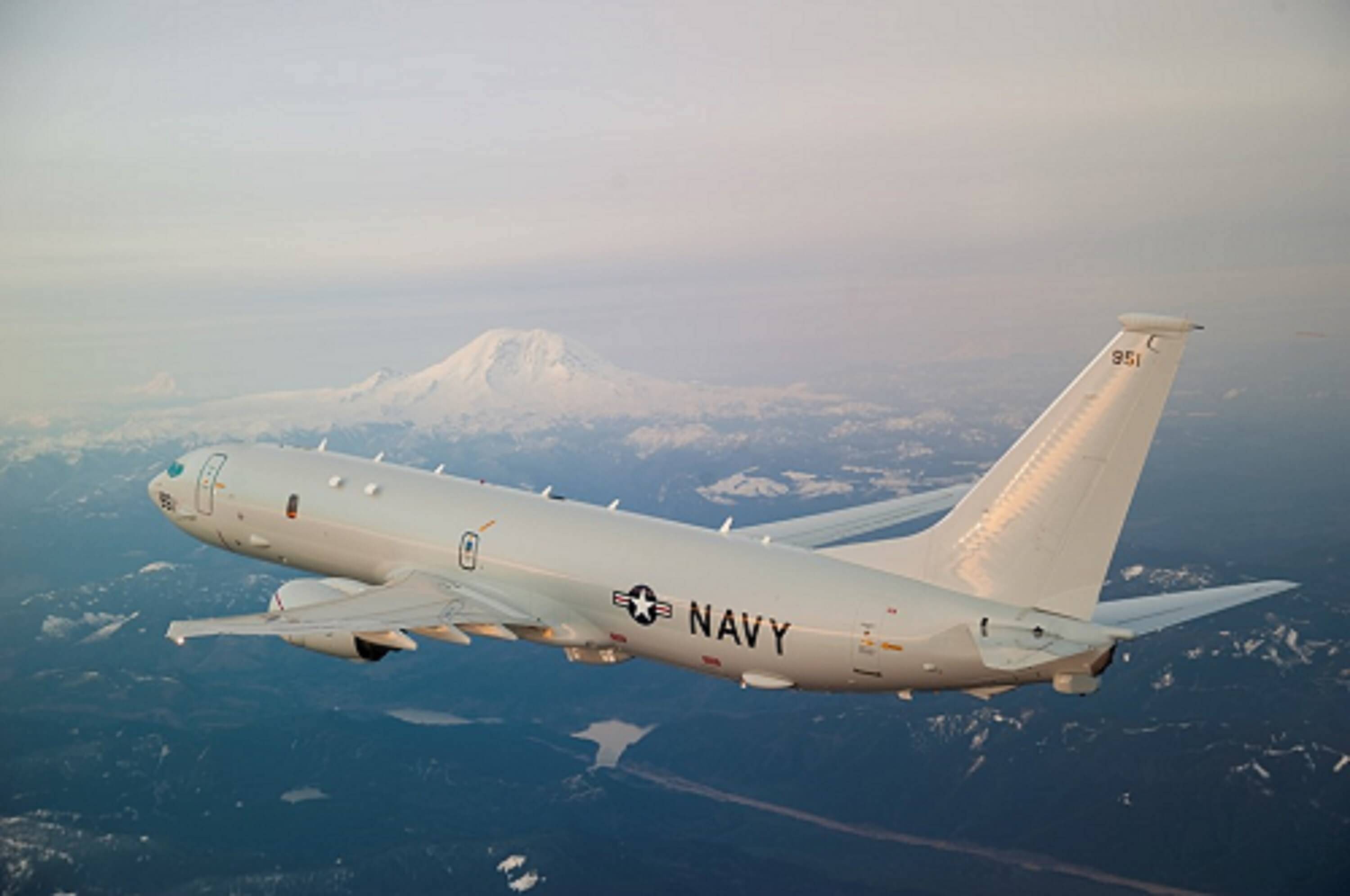 美國海軍和澳大利亞皇家空軍向波音公司訂購11架p-8a反潛巡邏機,訂單