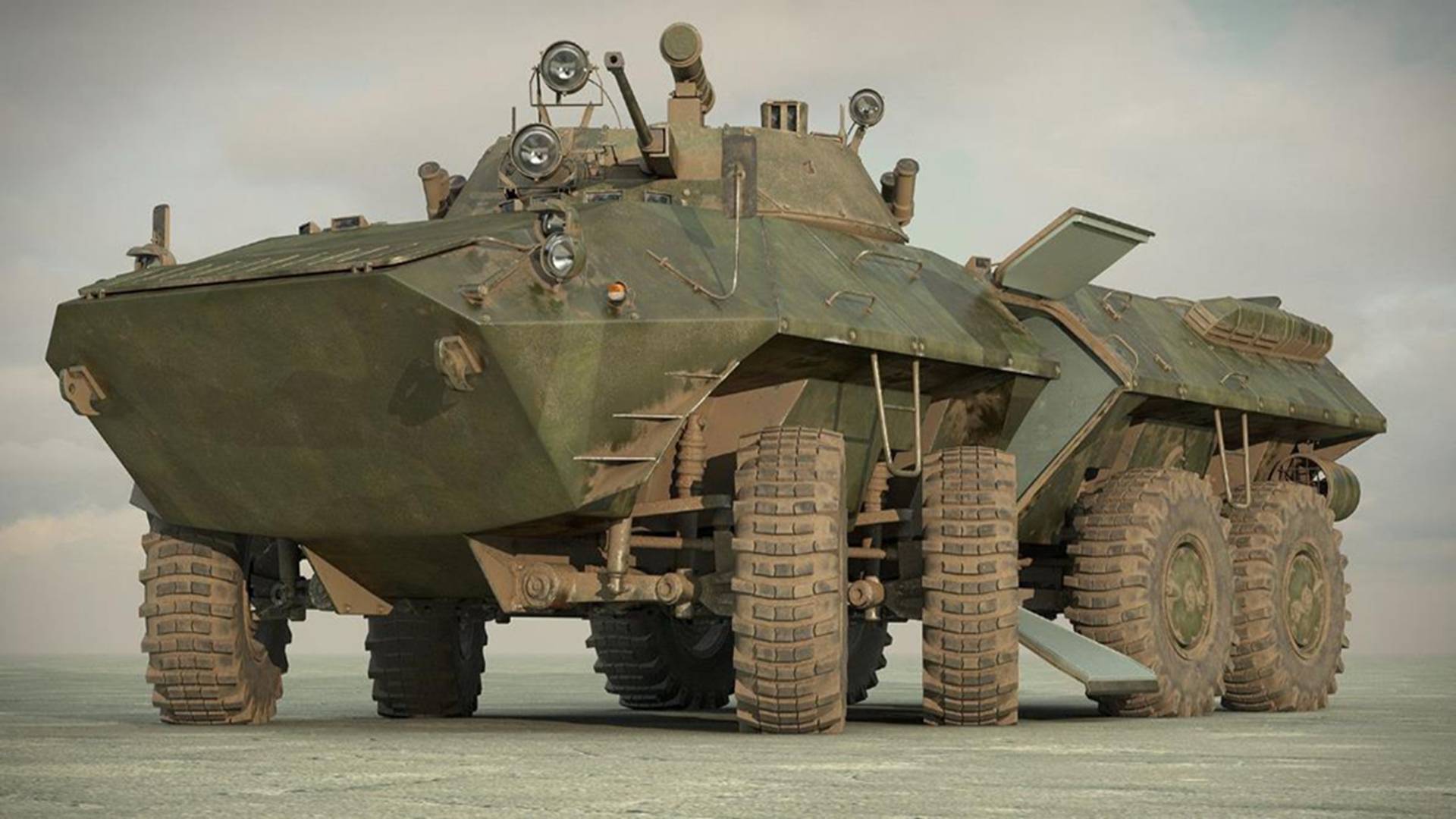 生不逢时的btr-90,研发能力的不足,让这款战车终胎死腹中_轮式装甲车