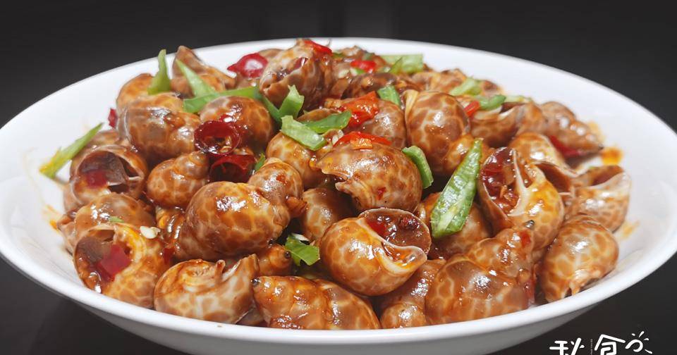 花螺我最爱这种吃法香辣爽口一次做2斤还吃不够