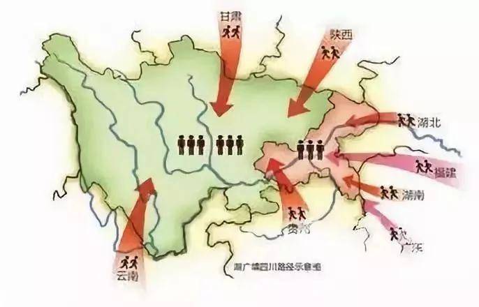 四川人口主要分布在哪个地区_四川贫困地区分布地图(2)