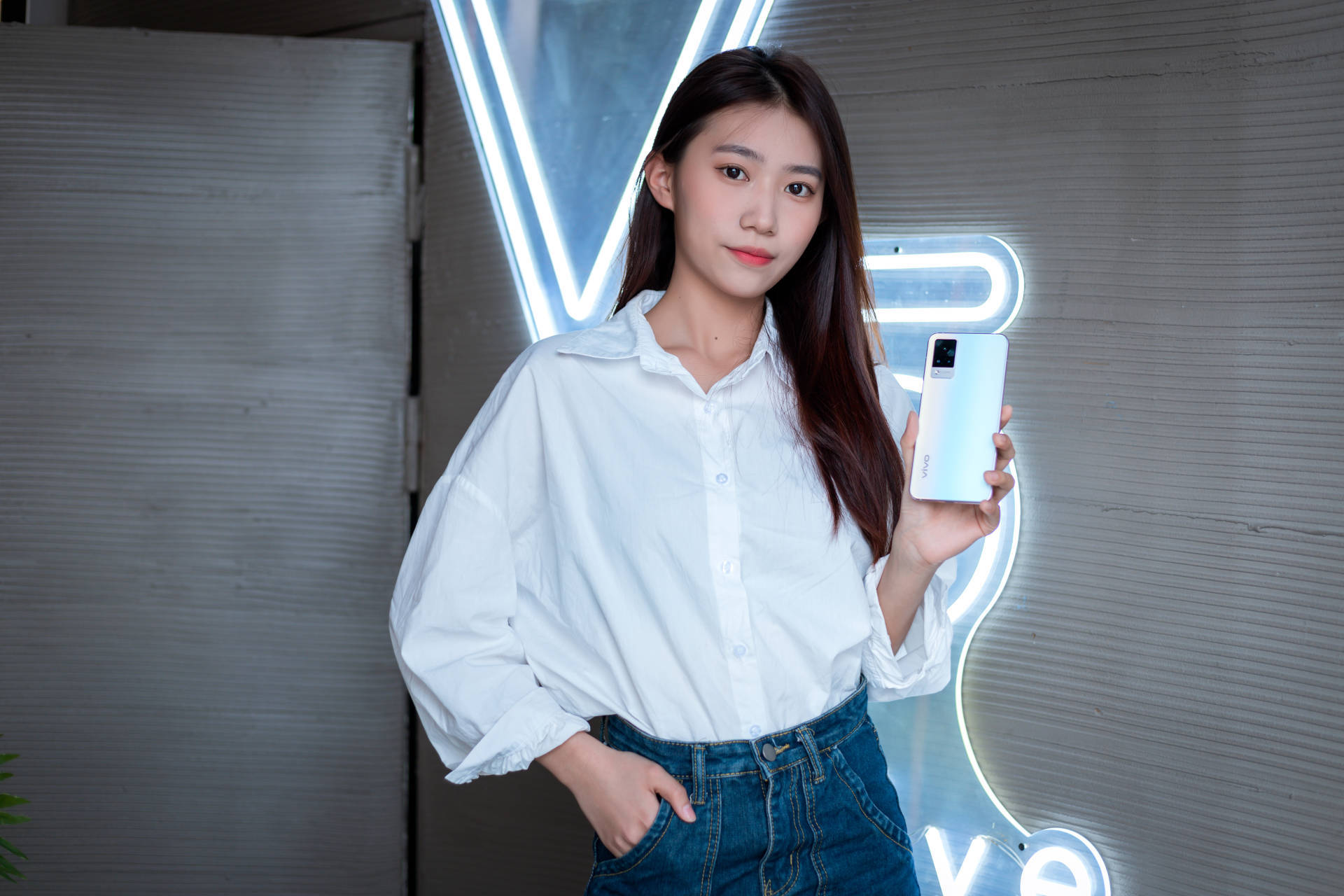 自拍效果出众vivos9高颜值美图来袭