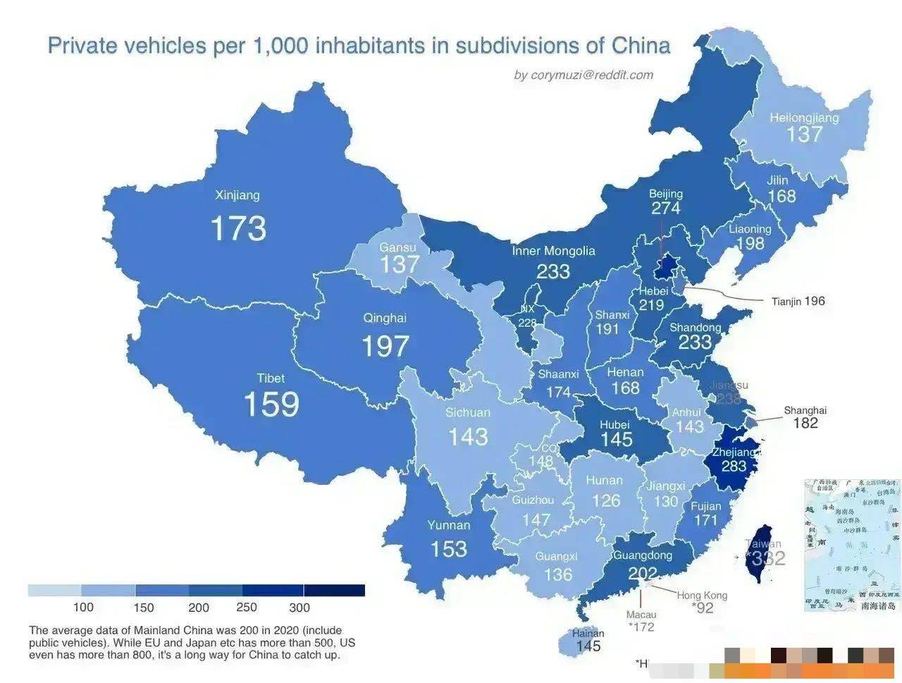 台湾各县市区人均gdp排名_各省市人均汽车保有量:台湾最高,香港最低,河北高于广东