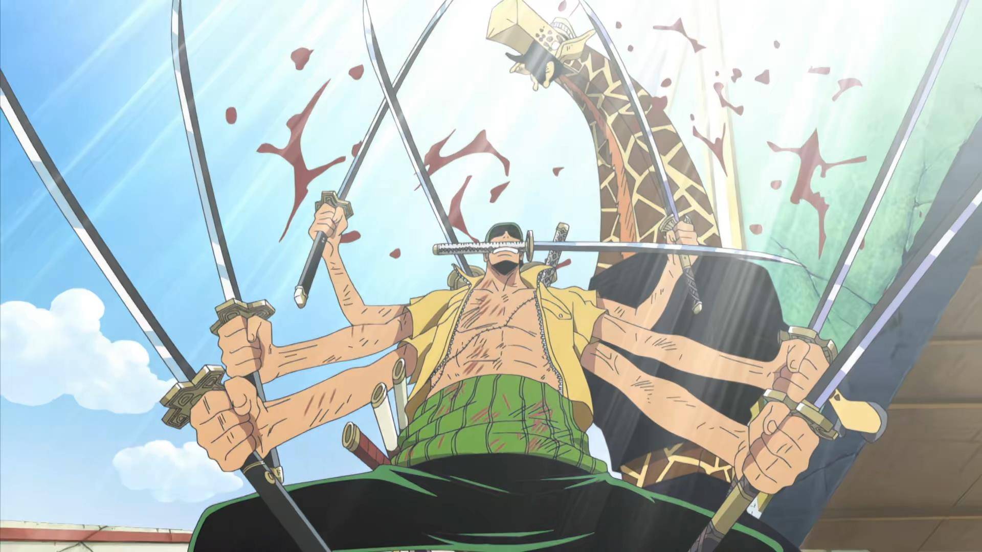 只有少数强者能做到_索隆