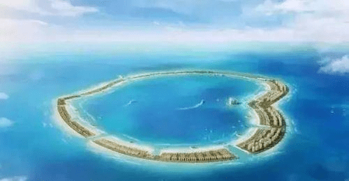 南沙第一大岛美济岛6平方公里，居住人口可达10万以上
