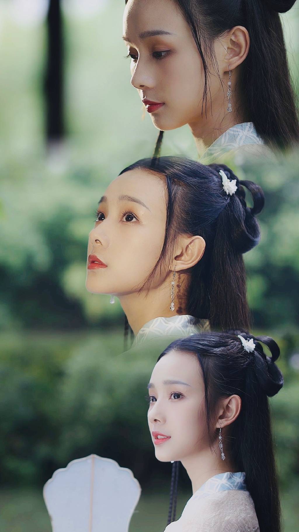 只一眼,便惊鸿,演员鲁照华古装不仅美人如画