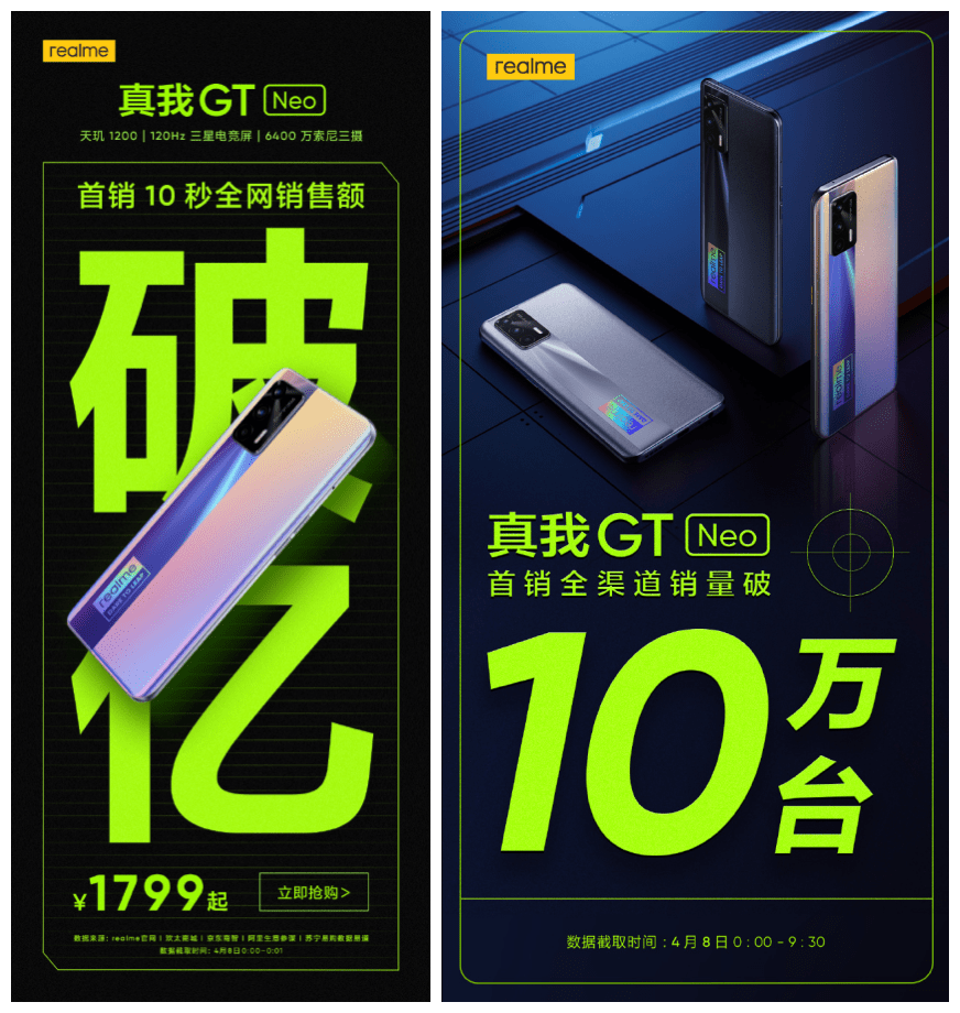 高性能|realme 真我GT Neo用硬实力说话 展现真我的赛博时代已经到来