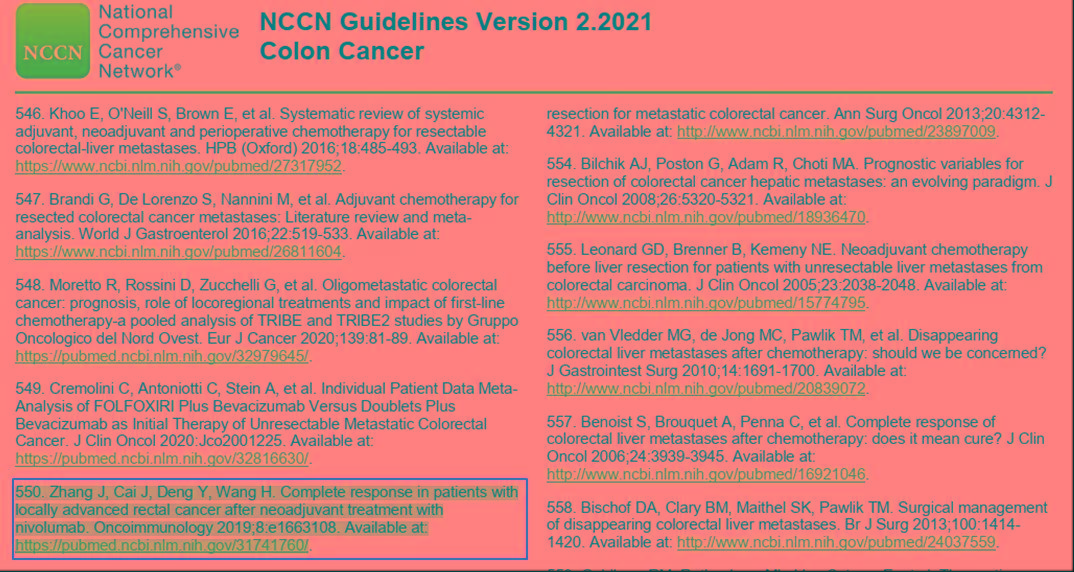 中山六院邓艳红 王辉团队新辅助免疫治疗研究被nccn指南引用 肿瘤