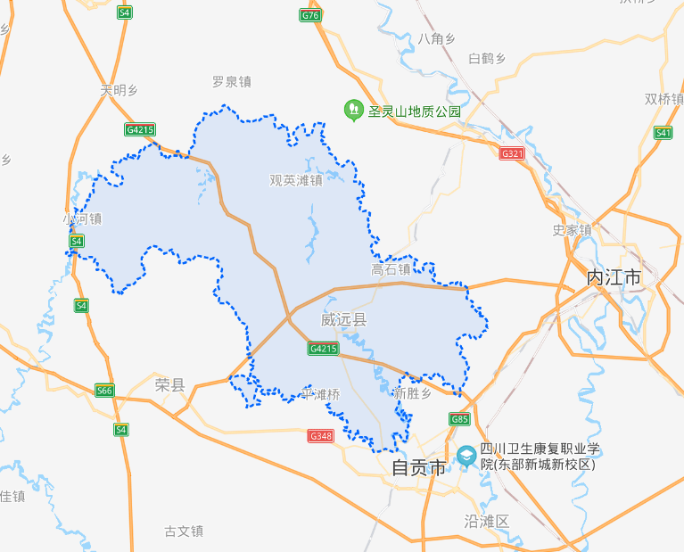 四川省一个县,名字取"威名远震"之意,建县历史超1400年!_威远县