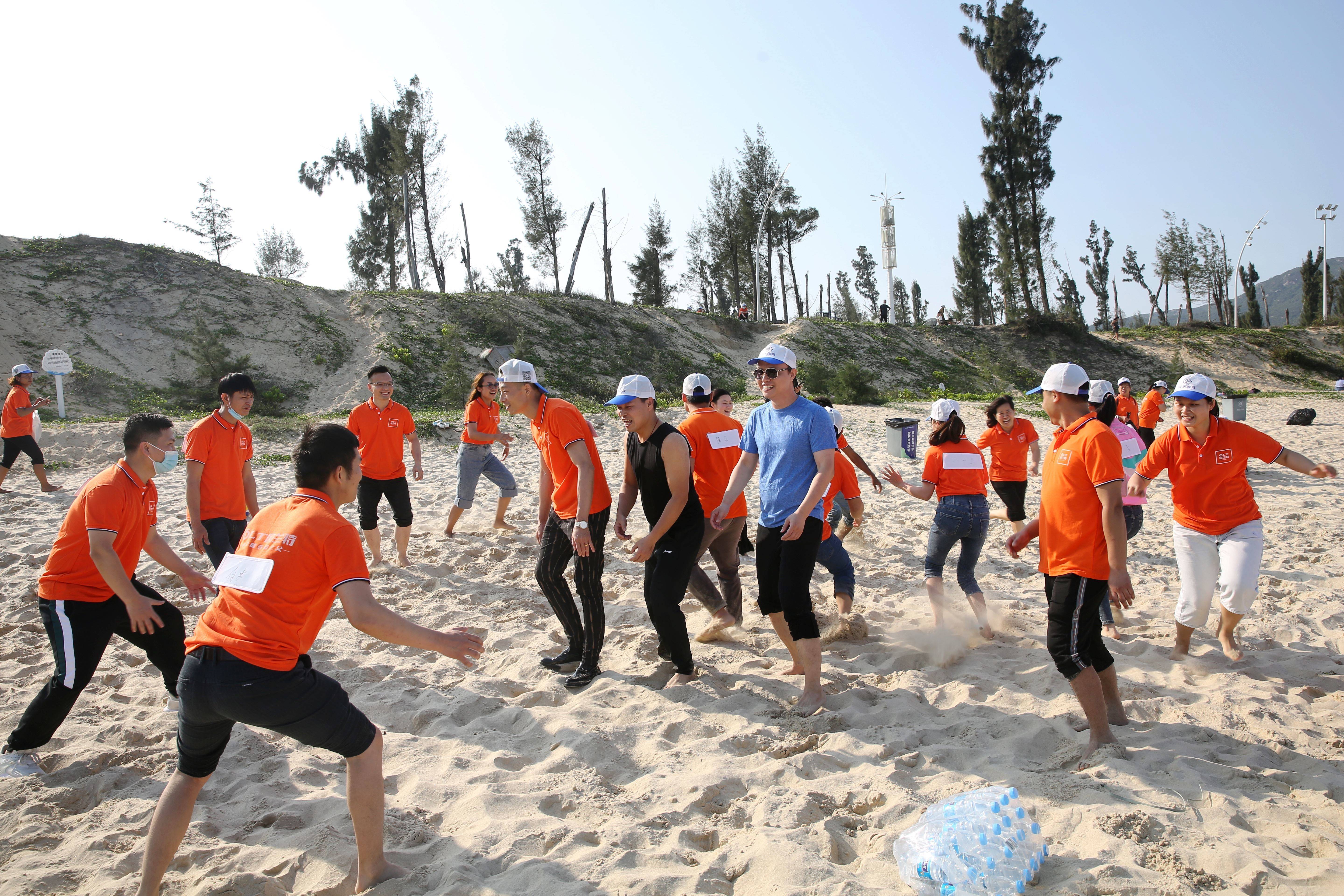 同心同行 共創輝煌 | 歐蘭特16週年團建圓滿結束_沙灘