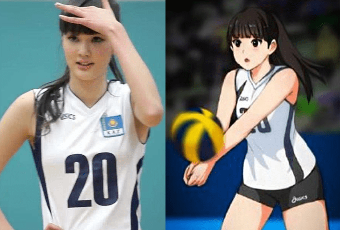 图片[3]-日本女排运动员被二次元化，请问现在开始喜欢排球还来得及么-魔性次元