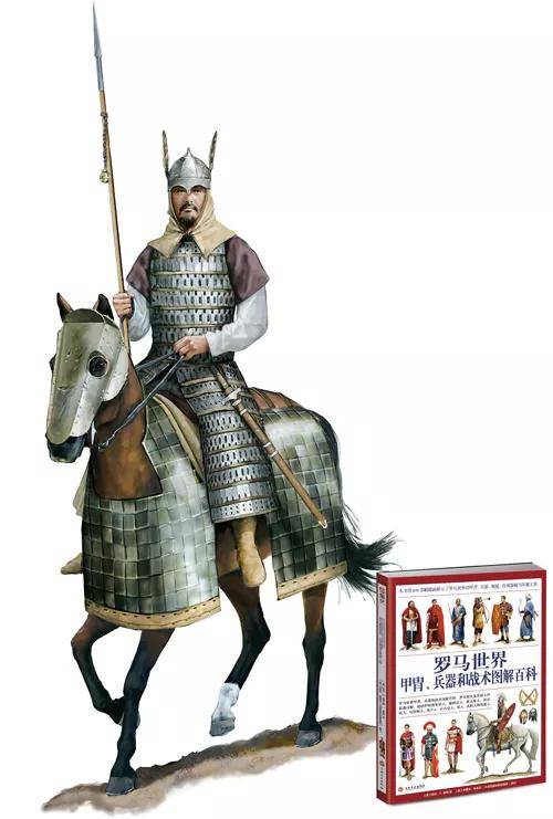 (上图)公元8 世纪,突厥重骑兵.