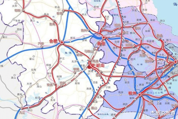 安徽省公佈了未來五年的鐵路交通規劃,預計到2025年,安徽的高鐵覆蓋率